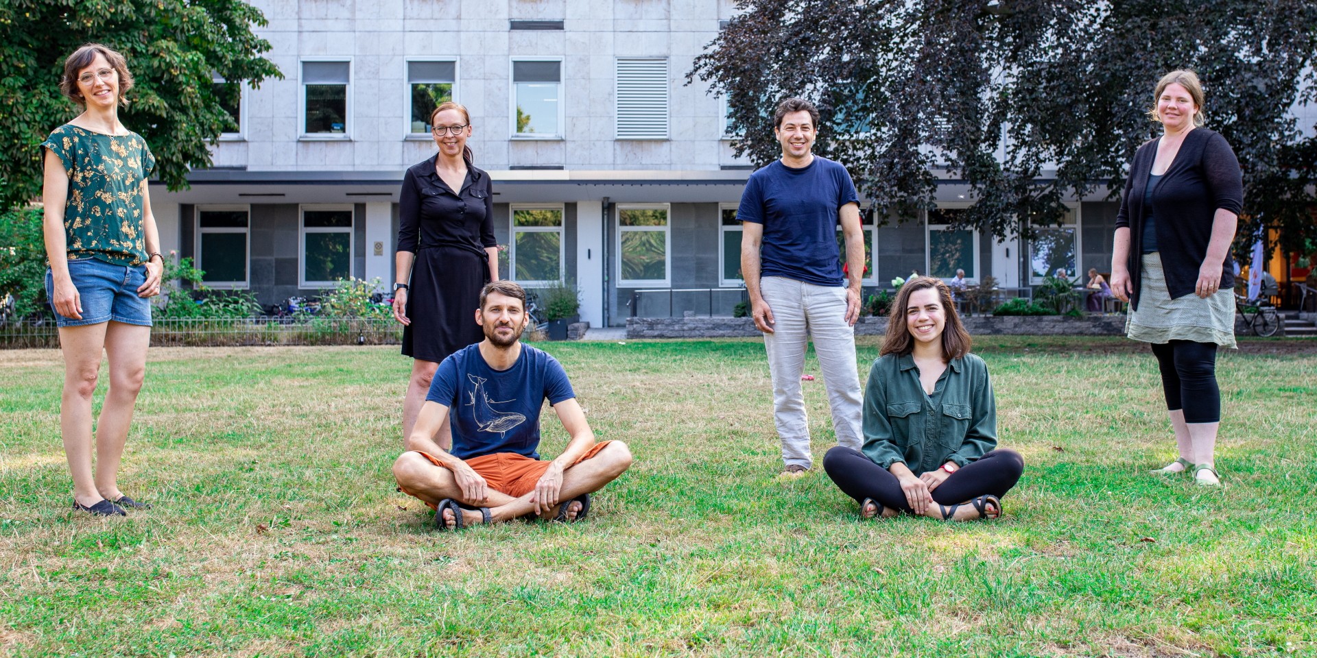 Das Bild zeigt die sechs Mitarbeiter*innen aus dem Team der FÖJ-Zentralstelle.